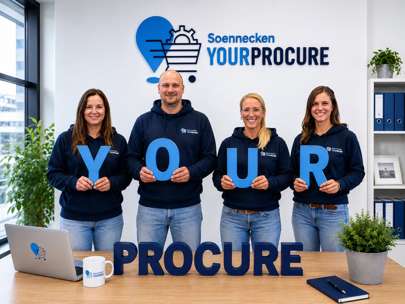 Das YourProcure-Team von Soennecken